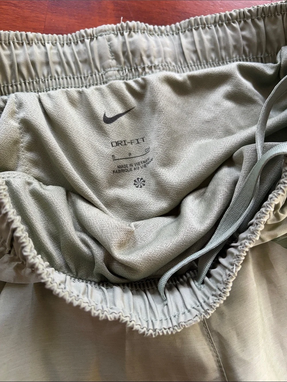 NWT Nike Women's Olive Running Shorts